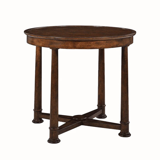 Oliver Home Pillar Side Table ACCENT TABLES