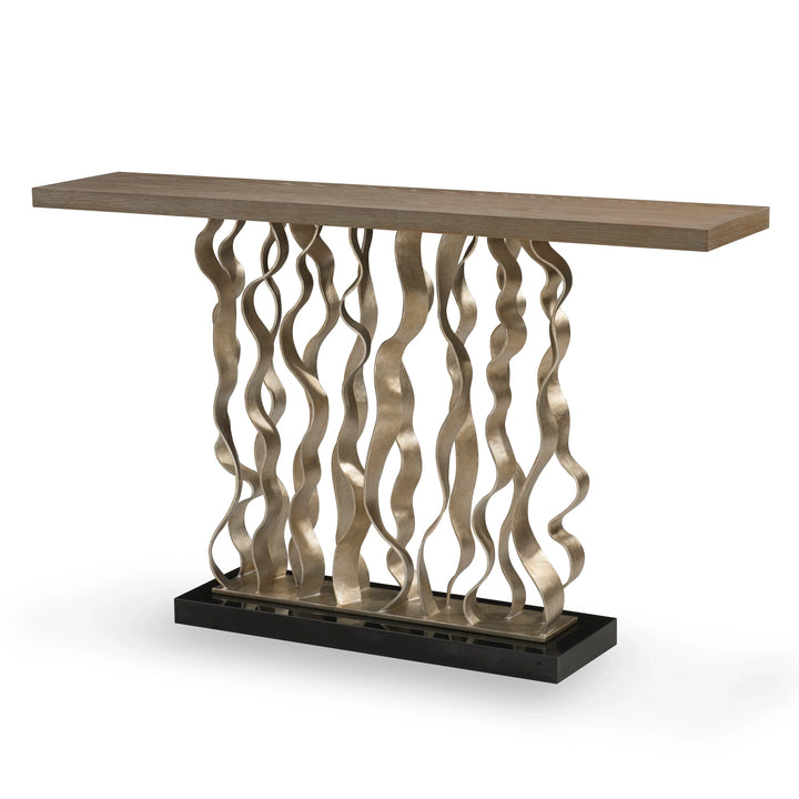 Waves Console Table - AmericanHomeFurniture