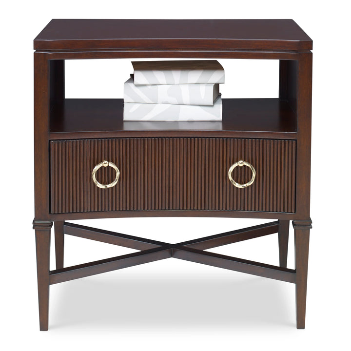 Reeded Nightstand - AmericanHomeFurniture