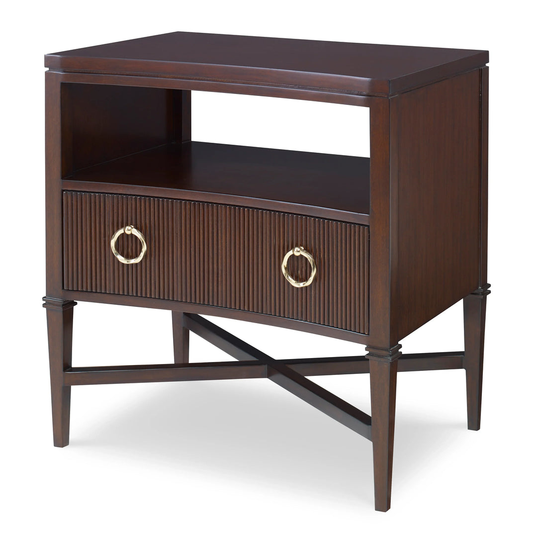 Reeded Nightstand - AmericanHomeFurniture