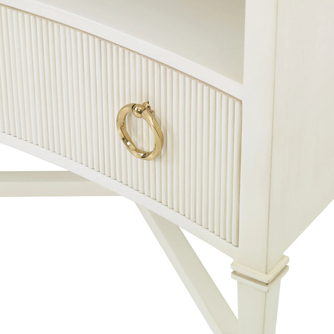 Reeded Nightstand - AmericanHomeFurniture