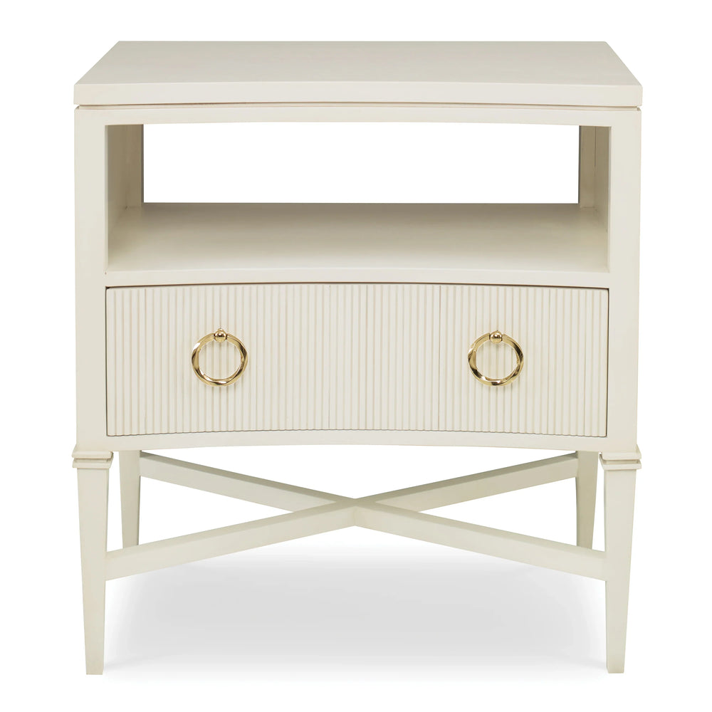 Reeded Nightstand - AmericanHomeFurniture