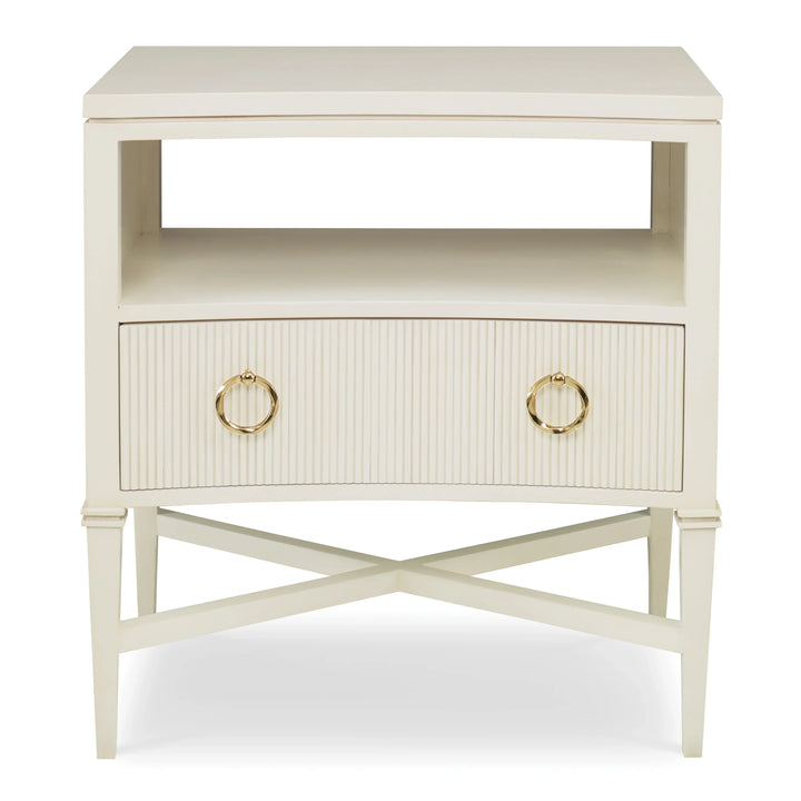 Reeded Nightstand - AmericanHomeFurniture