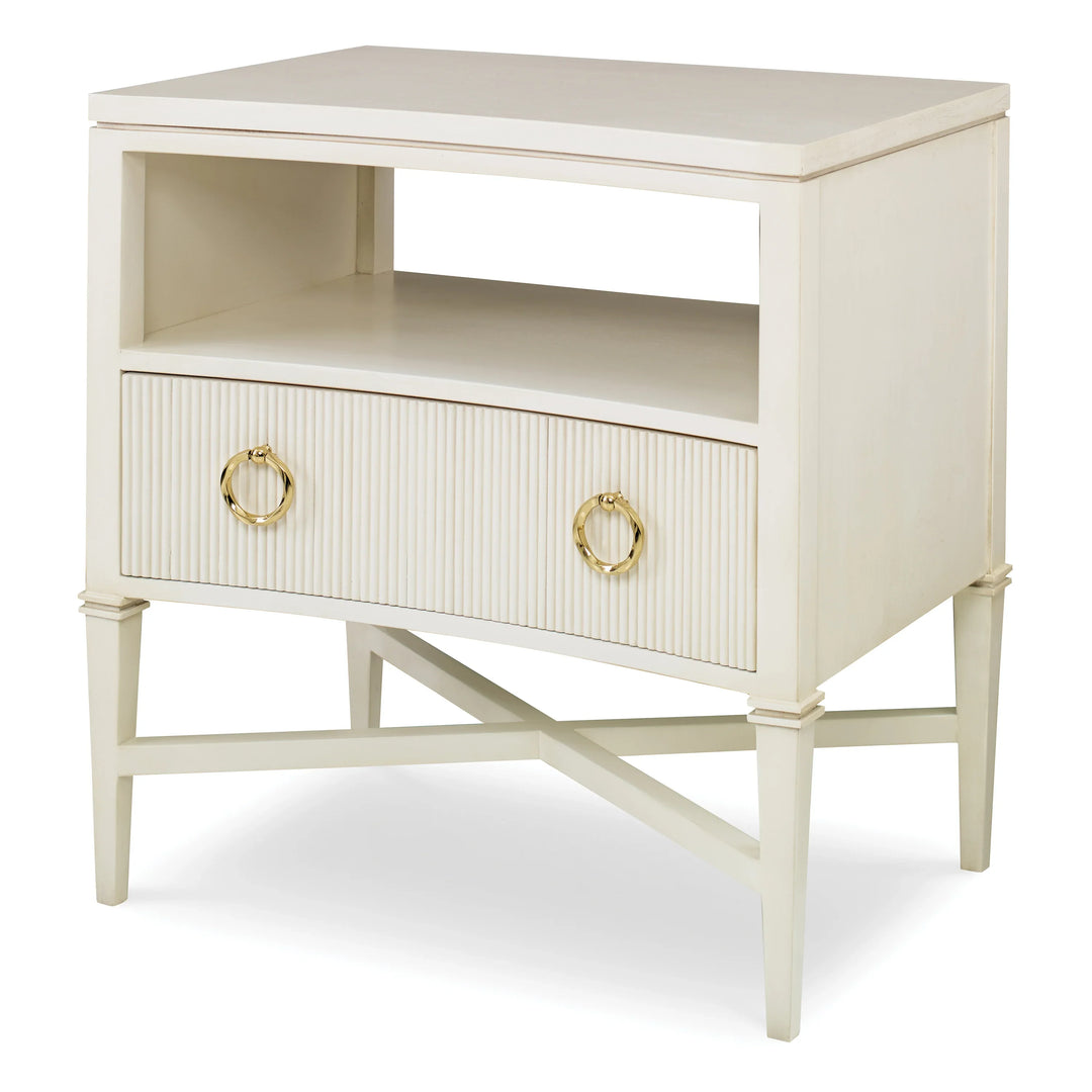 Reeded Nightstand - AmericanHomeFurniture