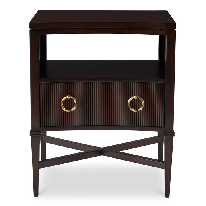 Reeded Nightstand - Small - AmericanHomeFurniture