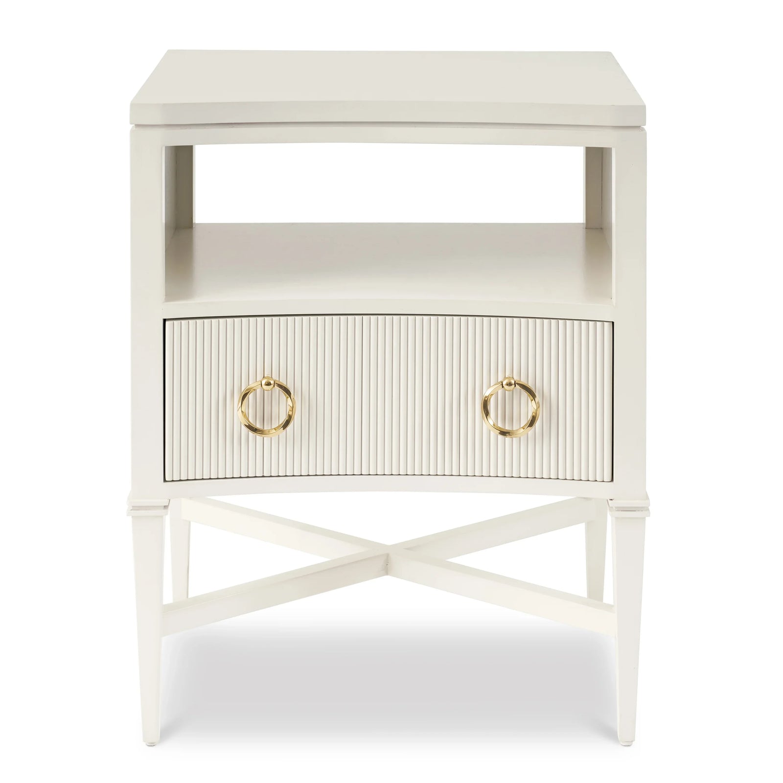 Ambella Home Reeded Petite Nightstand NIGHTSTANDS
