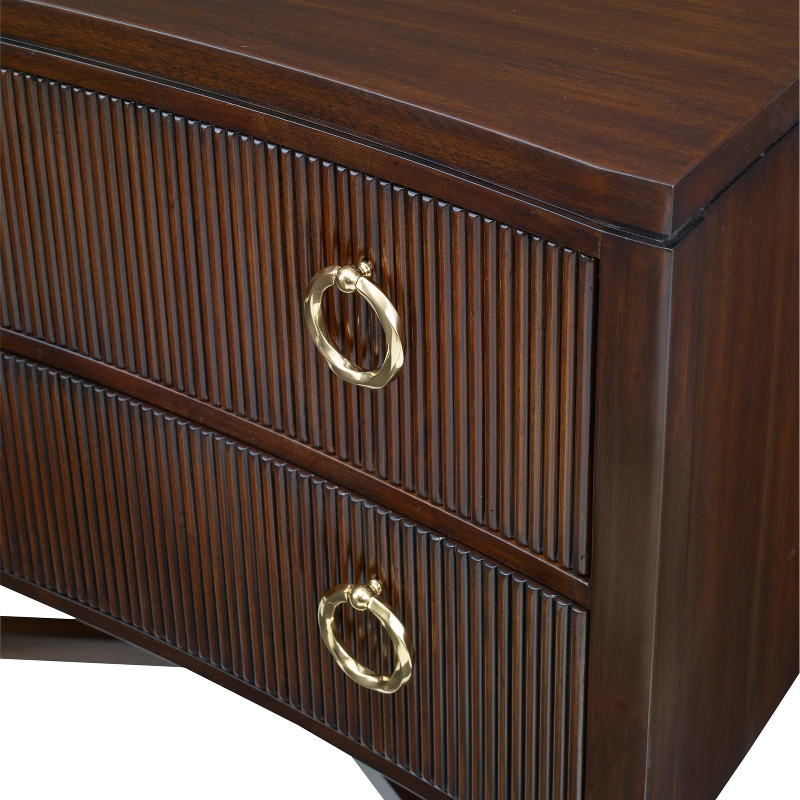 Ambella Home Reeded Chest SIDEBOARDS + CREDENZAS