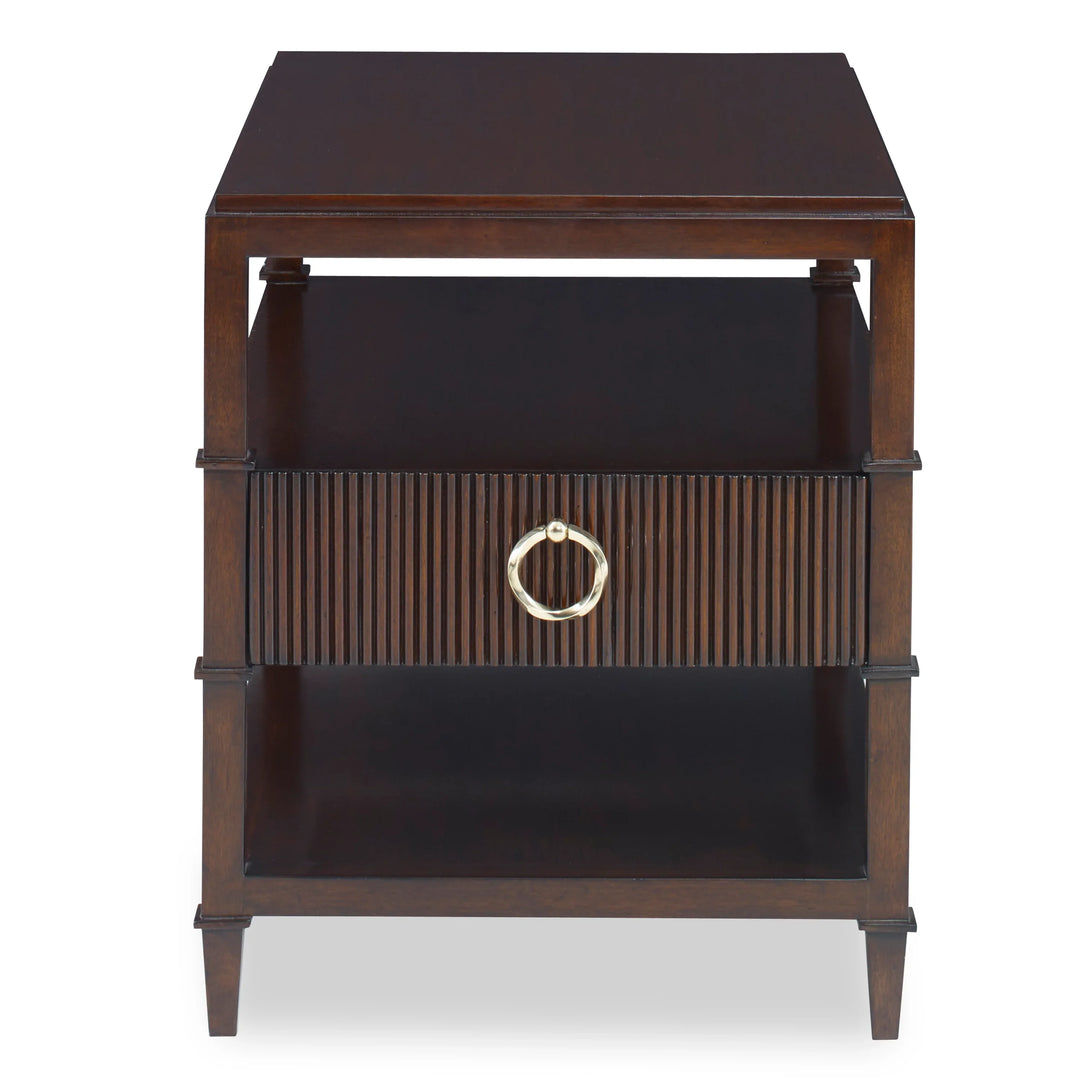 Reeded End Table - AmericanHomeFurniture
