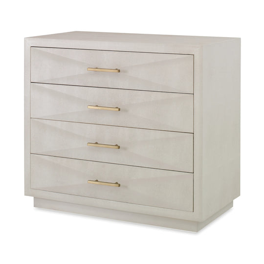 Ambella Home Shagreen Pyramid Chest SIDEBOARDS + CREDENZAS