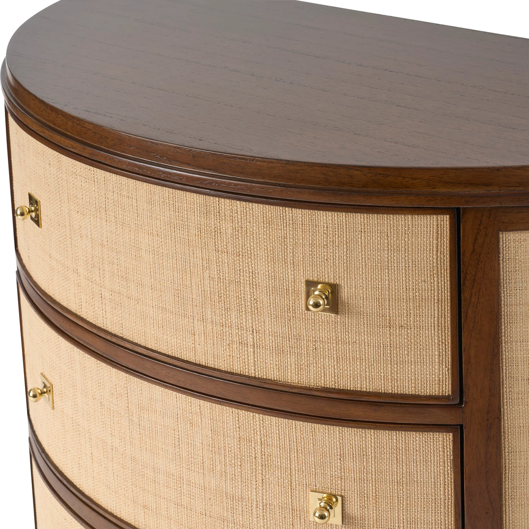 Orion Demilune Chest - AmericanHomeFurniture
