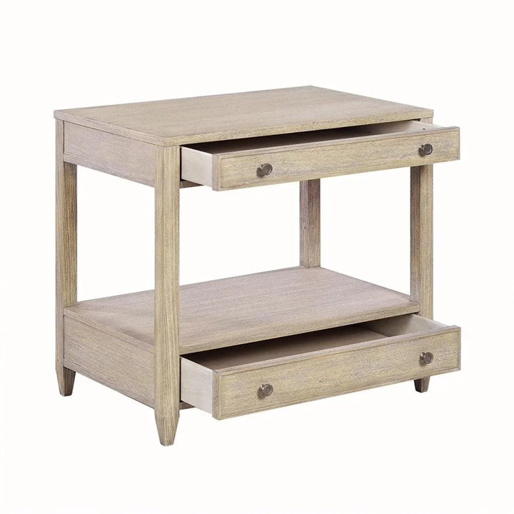 Weston Wide Side Table - AmericanHomeFurniture