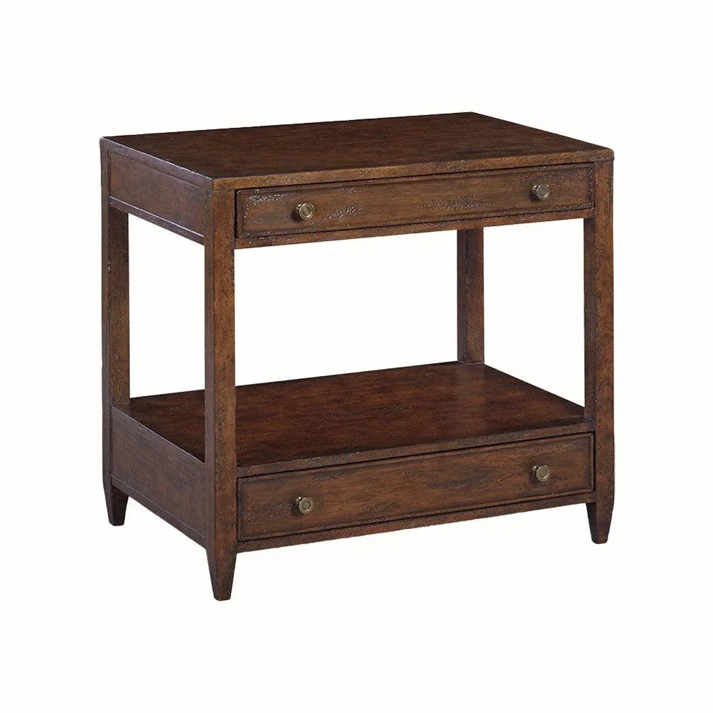 Weston Wide Side Table - AmericanHomeFurniture