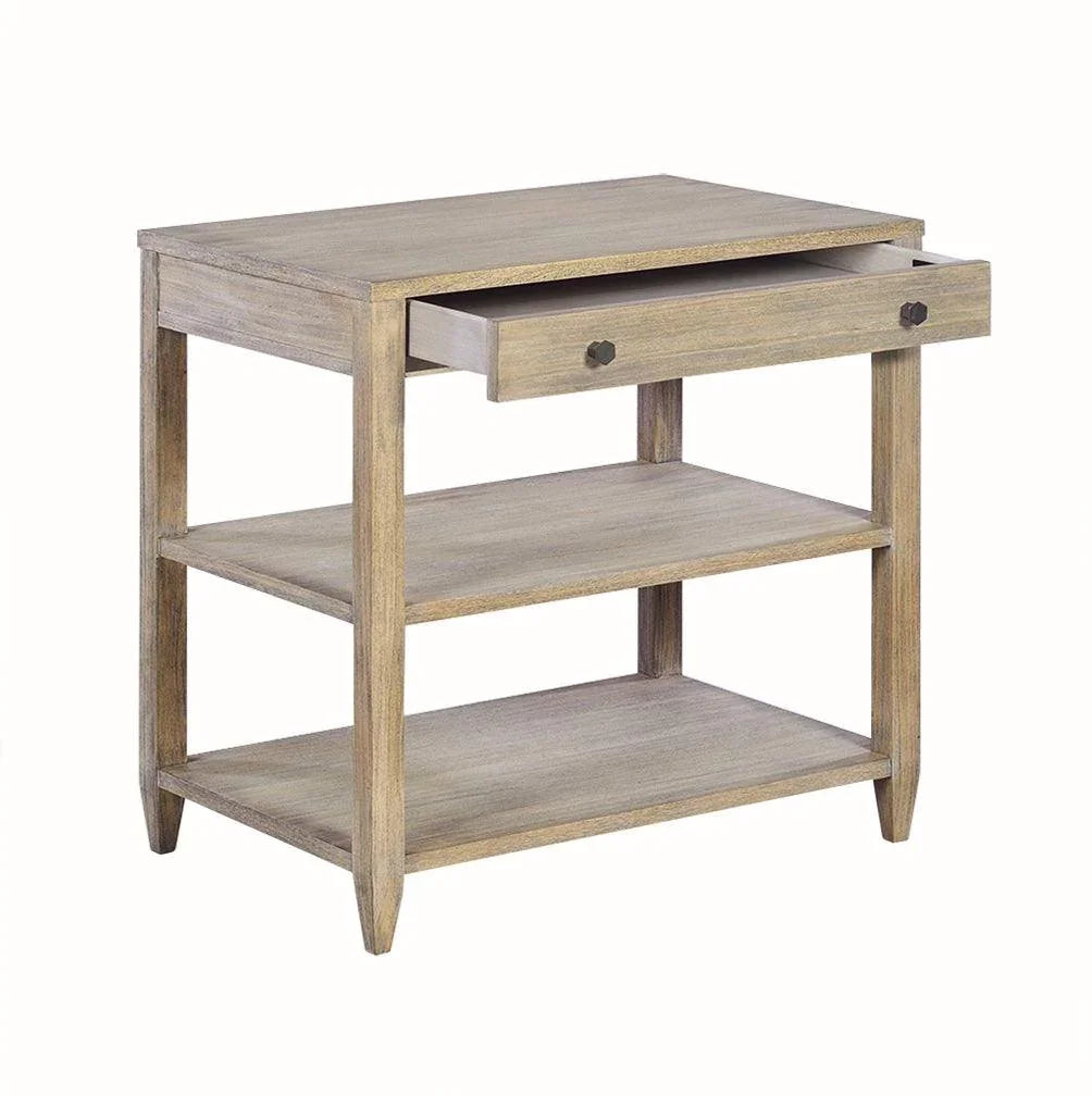 Wallace Wide Side Table - AmericanHomeFurniture