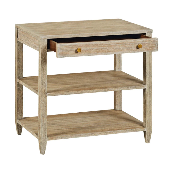 Wallace Wide Side Table - AmericanHomeFurniture