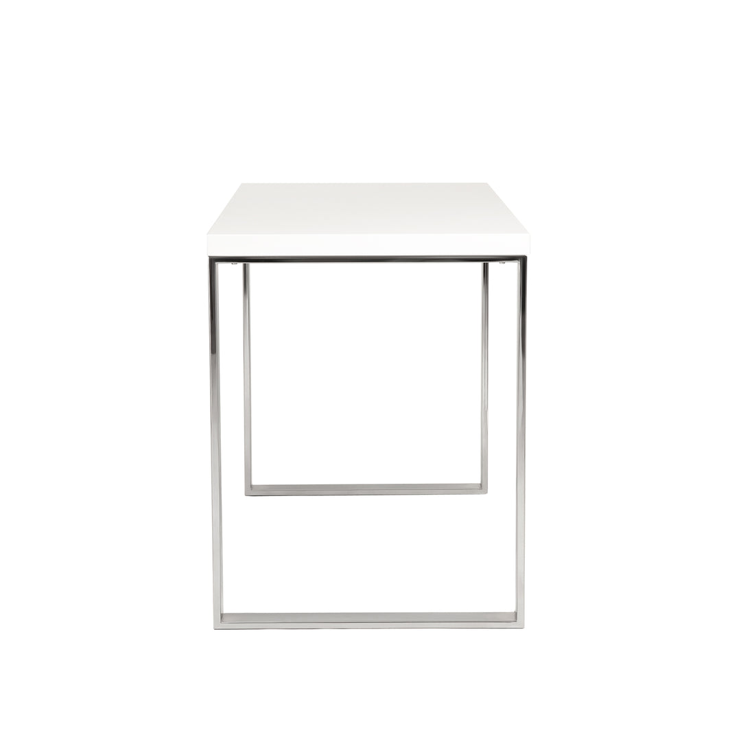 White/Stainless Steel
