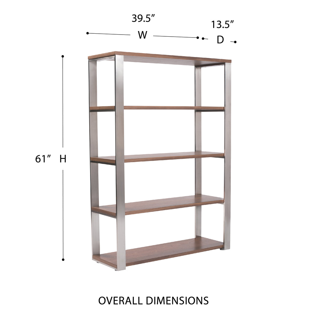 WALNUT/STAINLESS STEEL