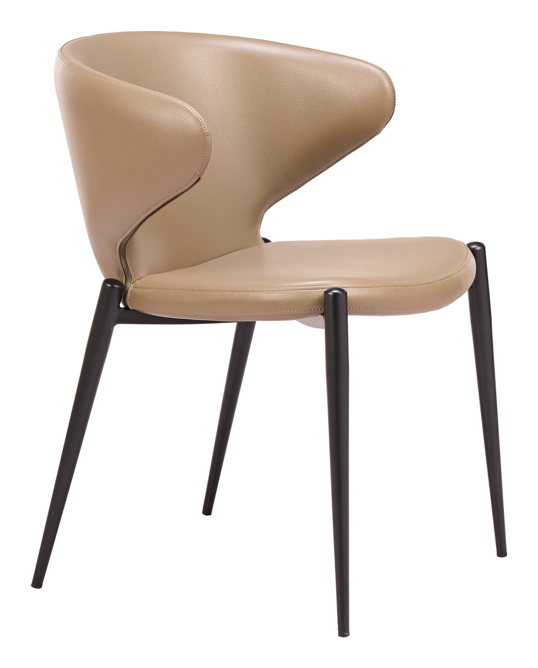 Lino Dining Chair (Set of 2) Taupe - 111206