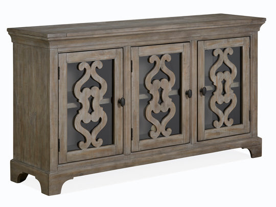 Tinley Park Dove Tail Grey Server - D4646-15