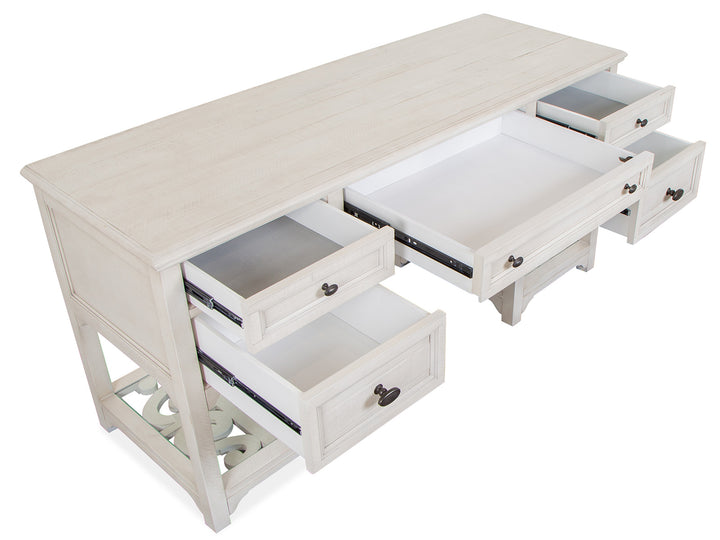 Bronwyn Alabaster Desk With Hutch - H4436-05