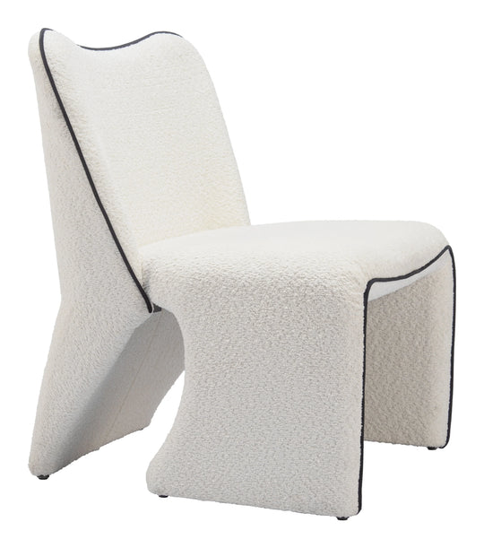 Zuo Novo Accent Chair Ivory ACCENT + LOUNGE CHAIRS