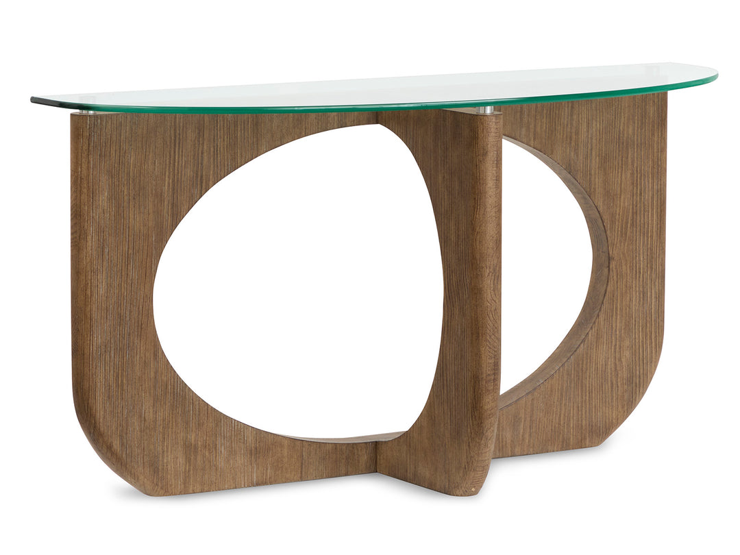 Lainey Almond Demilune Sofa Table - T5951-75