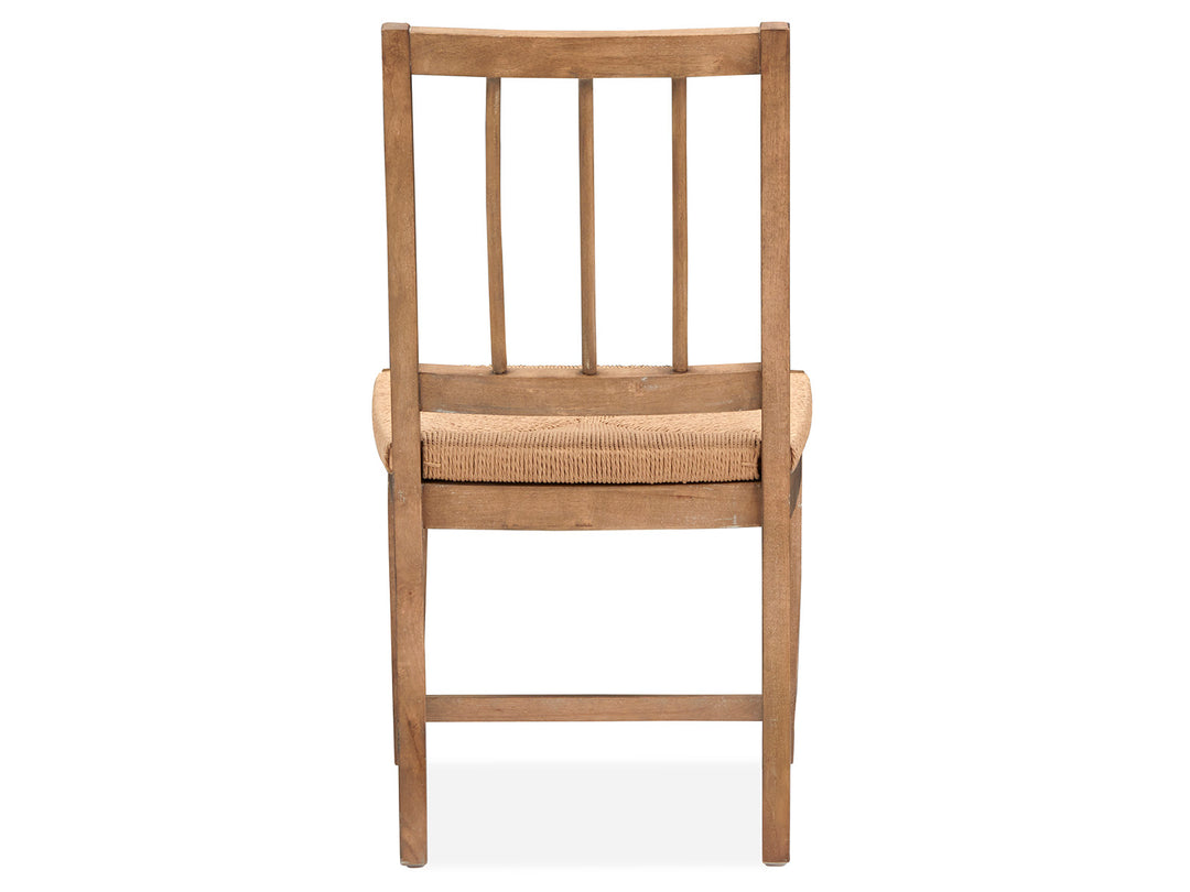 Lindon Belgian Wheat Paper Cord Side Chair - Set of 2 - D5570-64