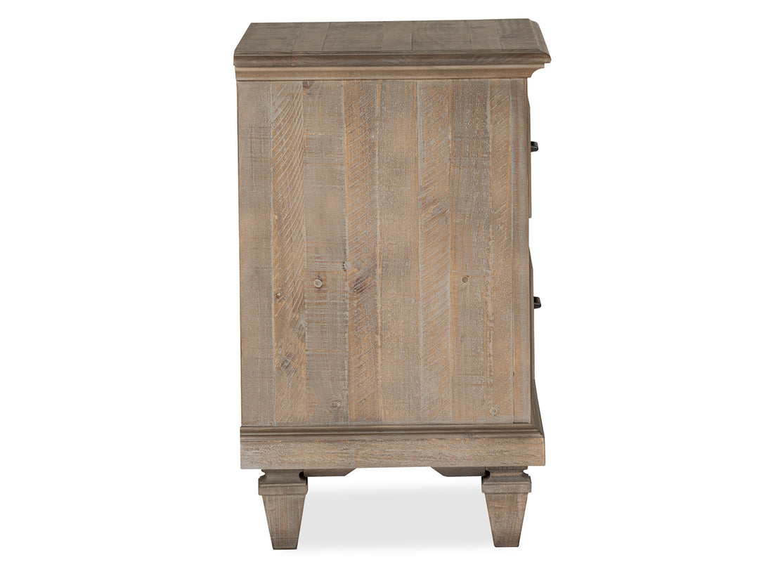 Lancaster Dovetail Grey Drawer Nightstand - B4352-01