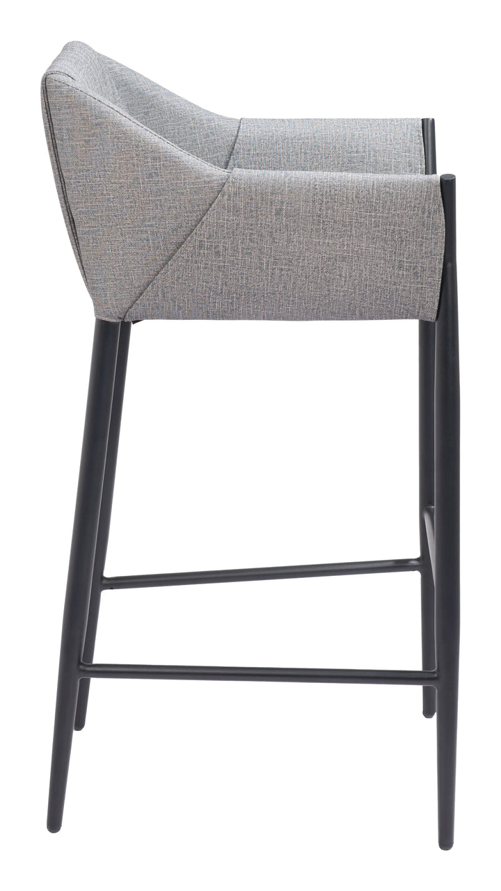 Andover Barstool Slate Gray - AmericanHomeFurniture