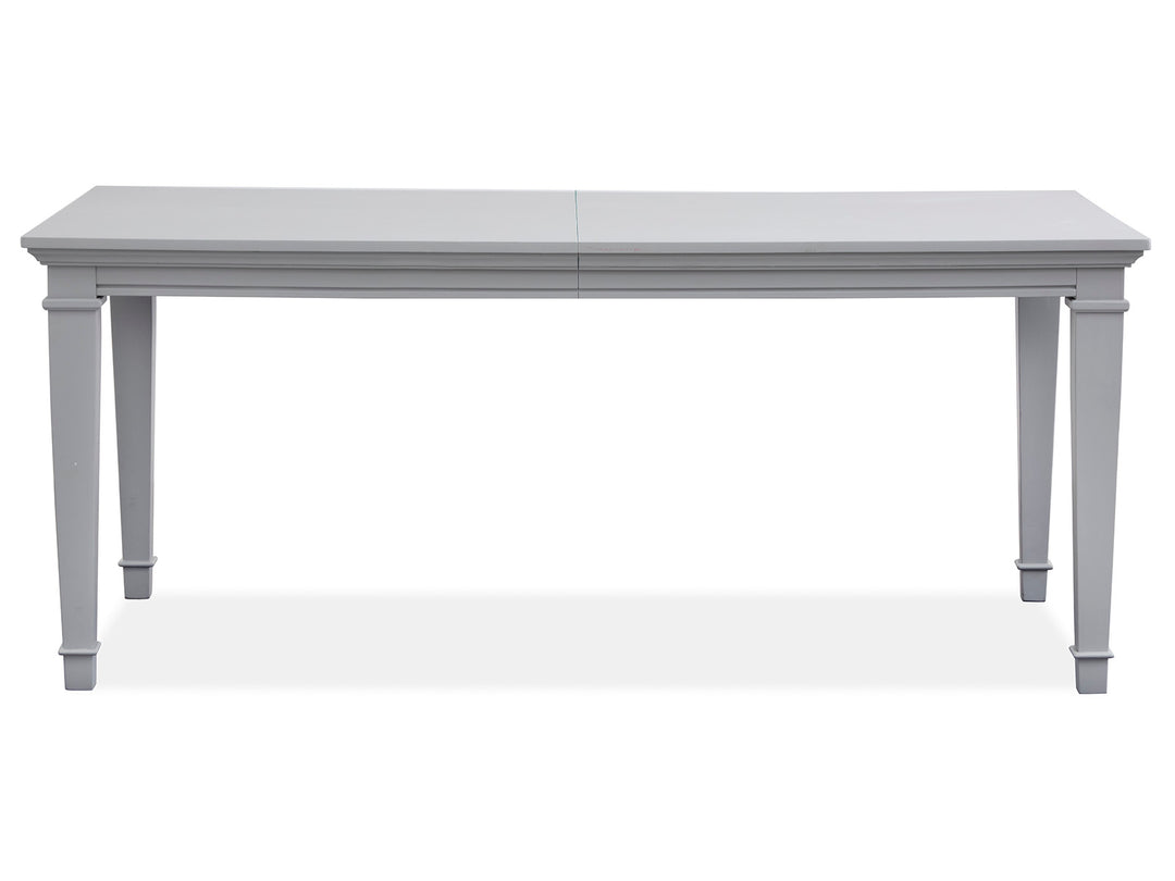 Charleston Harbor Gray Grey Extendable Rectangular Dining Table - D5611-20GY