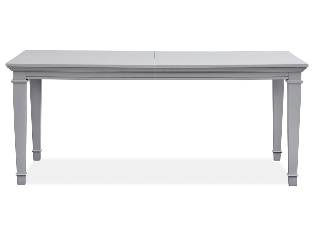 Charleston Harbor Gray Grey Extendable Rectangular Dining Table - D5611-20GY