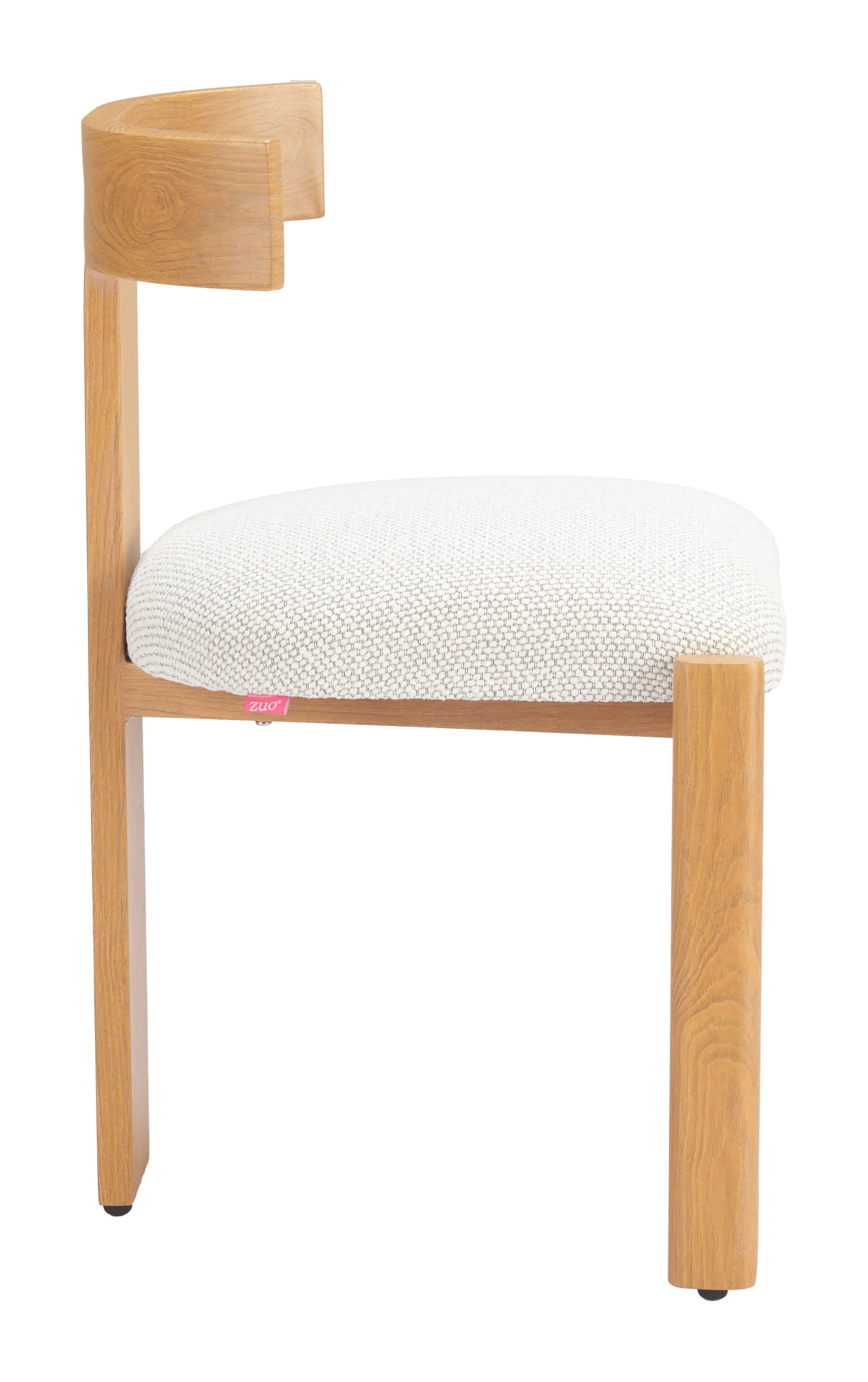 Zuo Tiana Dining Chair Natural & Beige - Set of 2 DINING CHAIRS