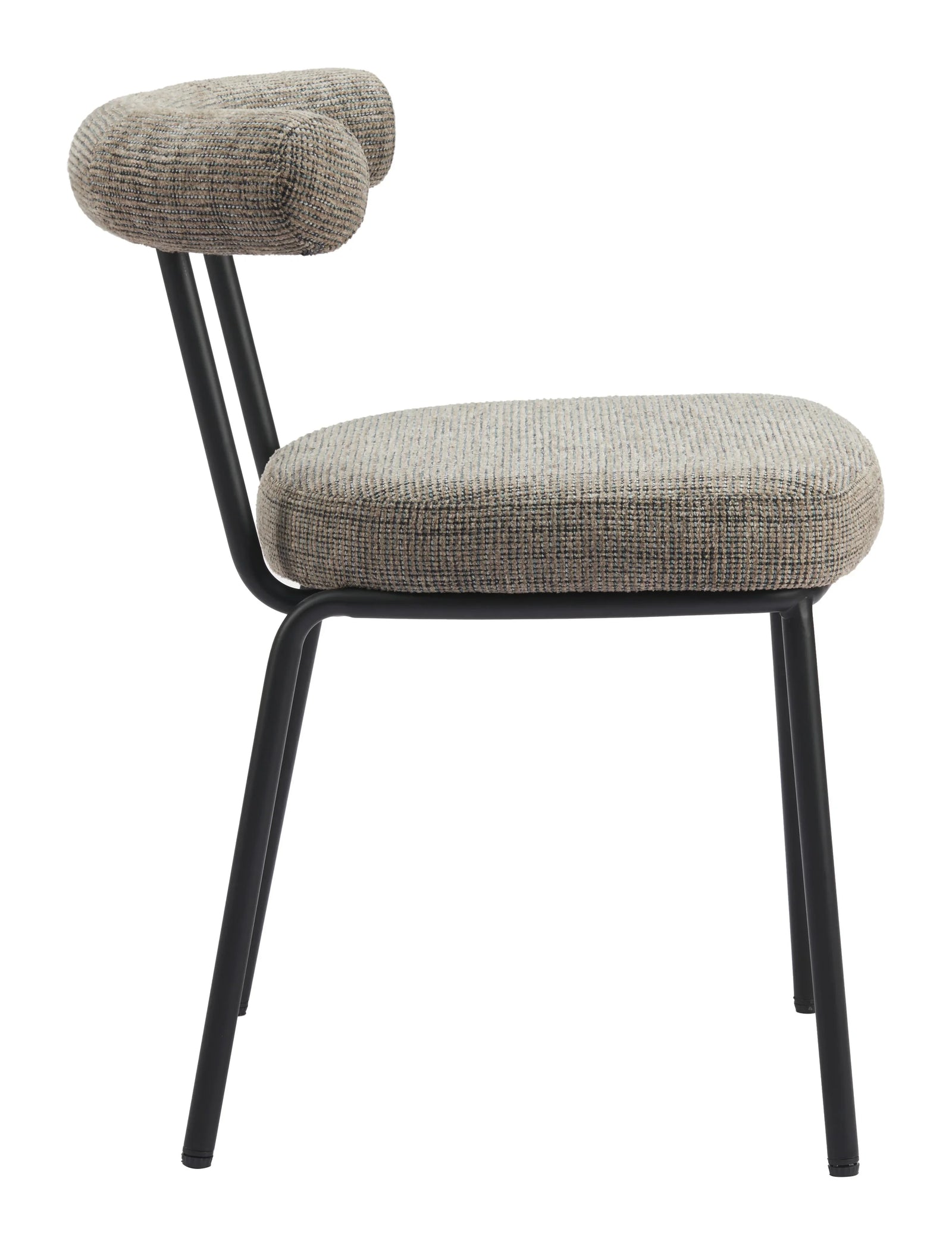 Zuo Kede Dining Chair (Set of 2) Green Tweed DINING CHAIRS