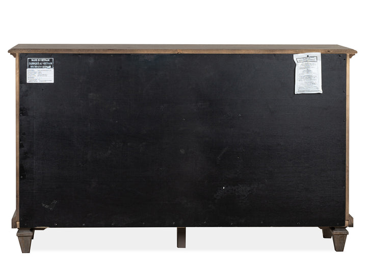 Lancaster Dovetail Grey Buffet - D4352-14