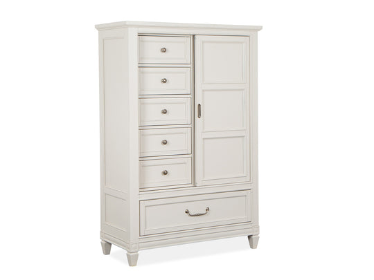 Willowbrook Egg Shell White Door Chest - B5324-13