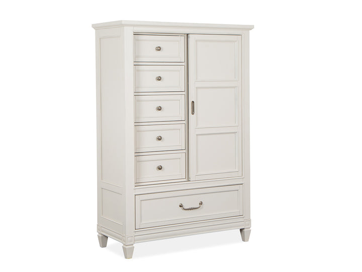 Willowbrook Egg Shell White Door Chest - B5324-13