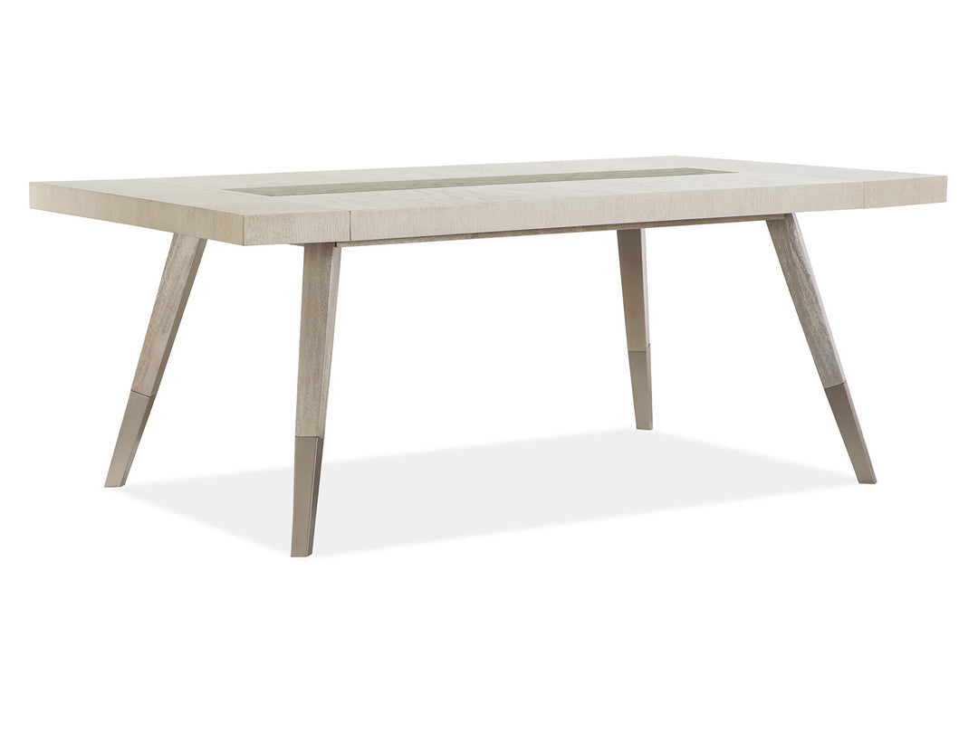 Lenox Acadia White Extendable Rectangular Dining Table - D5490-20