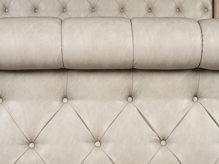 Marisol Fawn California King Upholstered Sleigh Bed - B5132-72