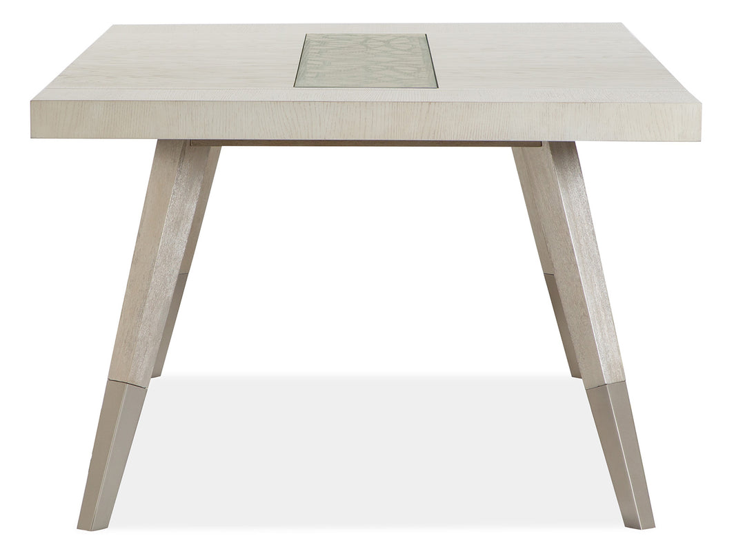 Lenox Acadia White Extendable Rectangular Dining Table - D5490-20