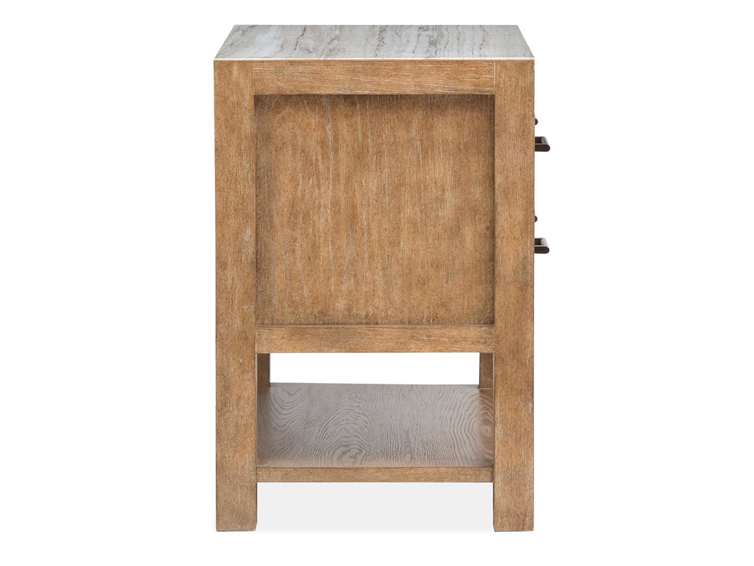 Plum Creek Sierra Brown Open Nightstand - B5768-05