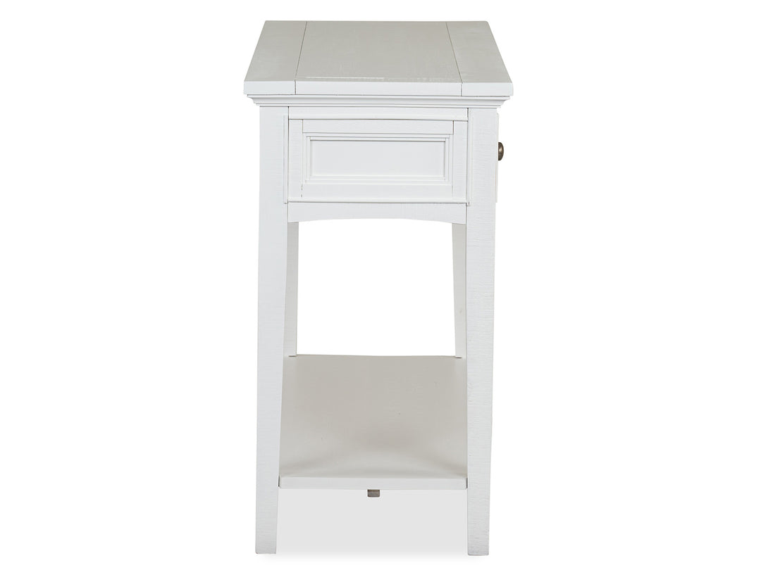 Heron Cove Chalk White Rectangular Sofa Table - T4400-73
