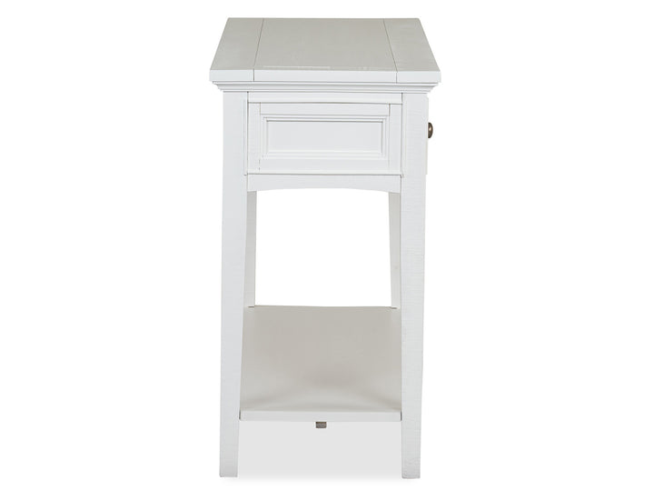 Heron Cove Chalk White Rectangular Sofa Table - T4400-73