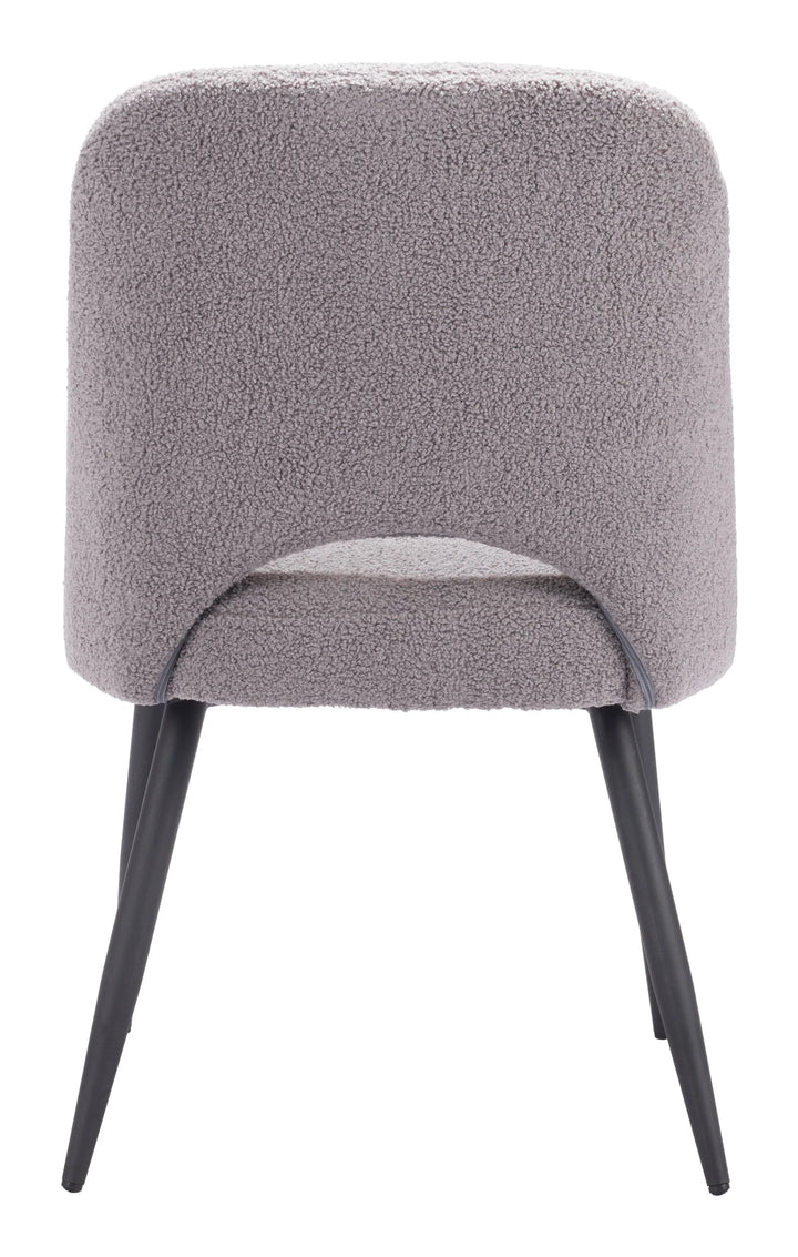 Teddy Dining Chair (Set of 2) Gray - AmericanHomeFurniture