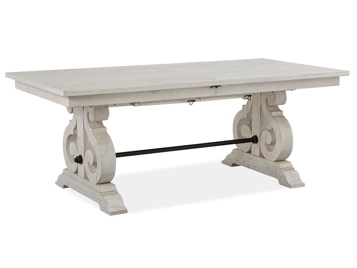 Bronwyn Alabaster Extendable Rectangular Dining Table - D4436-20