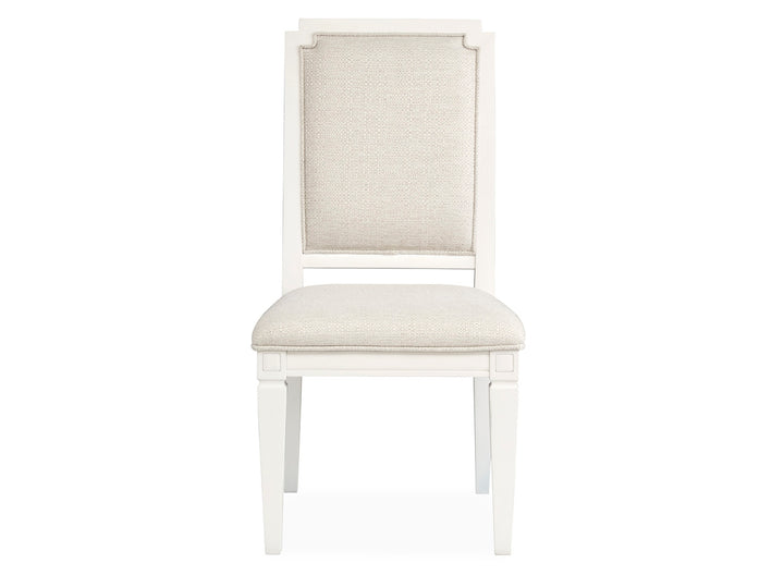 Willowbrook Egg Shell White Upholstered Side Chair - Set of 2 - D5324-63