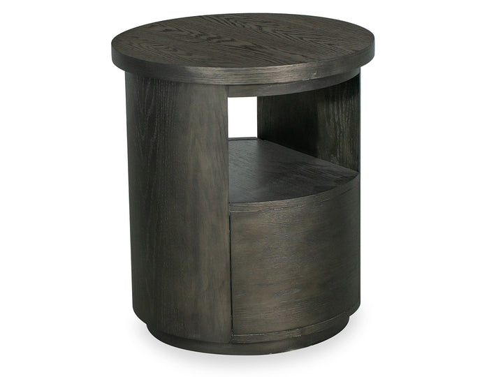 Bosley Coffee Bean Round End Table - T5762-05