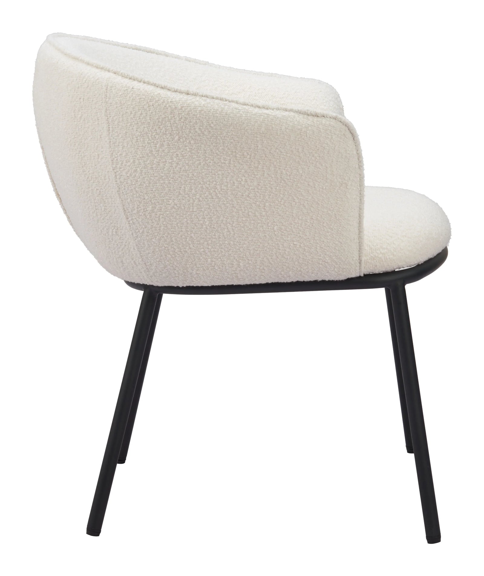Zuo Essen Dining Chair Ivory - Set of 2 DINING CHAIRS