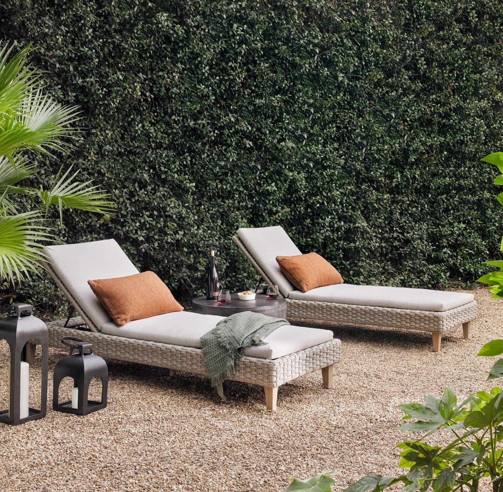 Four Hands - Basil Outdoor End Table - 101705-005 | American Home Furniture