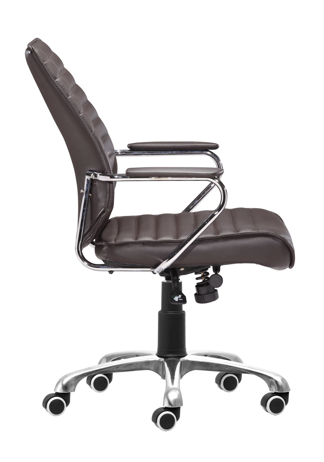 Enterprise Low Back Office Chair Espresso - AmericanHomeFurniture