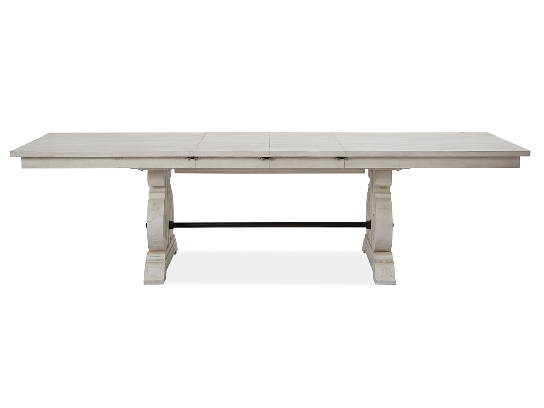 Bronwyn Alabaster Extendable Rectangular Dining Table - D4436-20