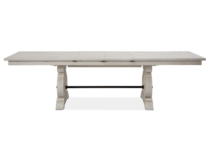 Bronwyn Alabaster Extendable Rectangular Dining Table - D4436-20